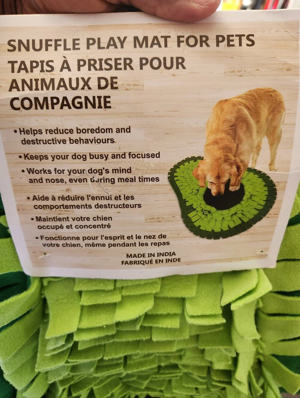 Snuffle Paly Mats for Pets Apple or Avocado NWT